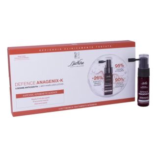 Bionike Defence Anagenix-K - Lozione Anticaduta Intensiva, 6 x 15ml
