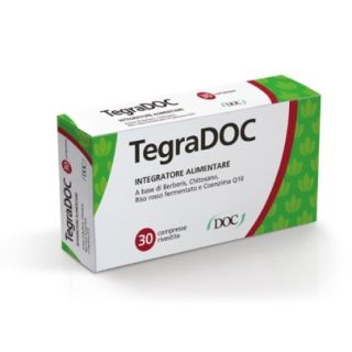 TegraDoc Integratore alimentare per l'apparato cardiovascolare 30 compresse