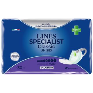 Lines Specialist Classic Unisex Maxi Pannolone a mutandina 30 pezzi **