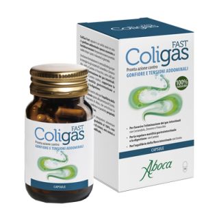 Coligas Fast integratore per il gonfiore addominale 50 Capsule