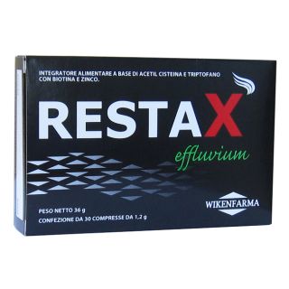 WIKENFARMA RESTAX EFFLUVIUM Integratore alimentare 30 compresse