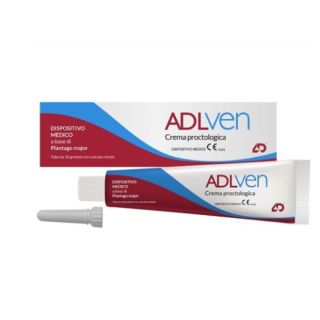 Adlven Crema Rettale per Stati Emorroidali con Cannula Rettale 30 gr **
