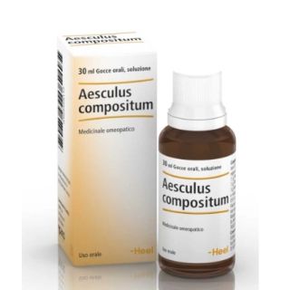 Guna Aesculus Compositum medicinale omeopatico per il microcircolo in gocce 30 ml