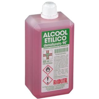 Alcool etilico denaturato 90° 250 ml