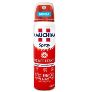 Amuchina Spray Disinfettante Ambienti/Oggetti/Tessuti 100 ml