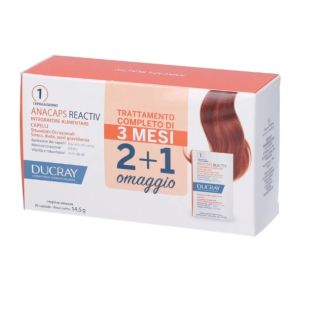 Anacaps Reactiv Integratore Capelli Caduta Occasionale 3x30 capsule