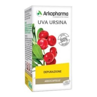 Arkopharma Arkocapsule Uva Ursina Bio Integratore Depurativo 45 capsule