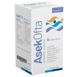 Asekofta integratore completo per benessere e difese immunitarie 20 stickpack