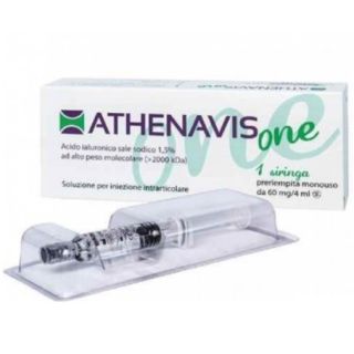 Athenavis One 1 siringa intrarticolare di acido ialuronico per  4 ml
