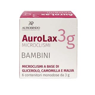Aurolax Microclismi Per Bambini 6 Microclismi **