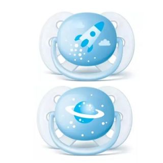 Avent Succhietto ultra soft da 0 a 6 mesi per bimbo 2 pezzi
