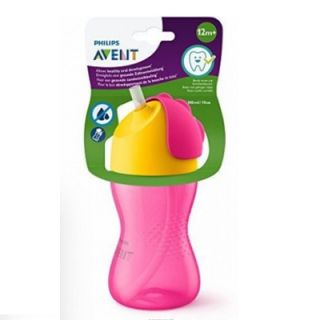 Avent Tazza con cannuccia Fucsia 300 Ml