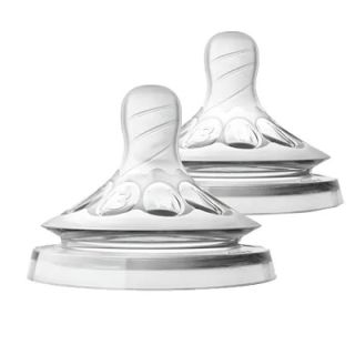 Avent Tettarella Natural Prime Poppate 1 Foro - 2 Pezzi