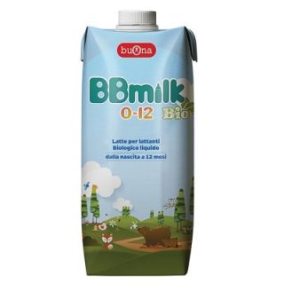 Bbmilk 0-12 Bio Latte liquido per Lattanti 500 Ml