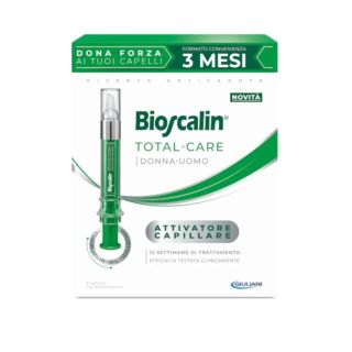 Bioscalin Total Care Attivatore Capillare Anti-Caduta Capelli Trattamento 3 Mesi 10ml + Refill