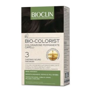 Bioclin Bio Colorist Colorazione Permanente 3 Castano Scuro