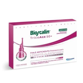 Bioscalin Tricoage 50+ Fiale Anticaduta Ridensificanti 1 mese di Trattamento