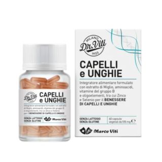 Marco Viti Unghie e capelli integratore alimentare 60 capsule