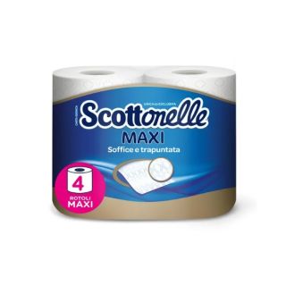 Scottonelle Maxi Carta Igienica Soffice E Trapuntata 4 Rotoli
