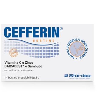 Cefferin integratore a base di zinco e vitamina C 14 Bustine Orosolubili