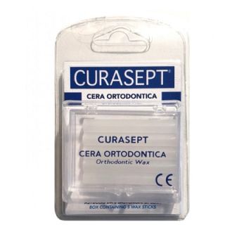 Curasept Wax Cera Ortodontica per bocca 7 pezzi