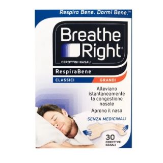 Rinazina Breath Right cerottini nasali classici 30 pezzi
