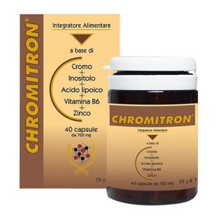 Chromitron Integratore per il controllo della Glicemia 40 capsule