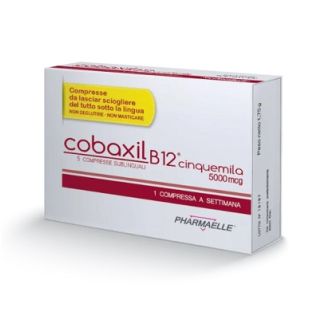 Cobaxil B12 Cinquemila integratore di vitamina B12 - 5 compresse sublinguali
