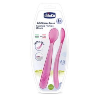 Chicco Cucchiaio in silicone bimba +6 mesi