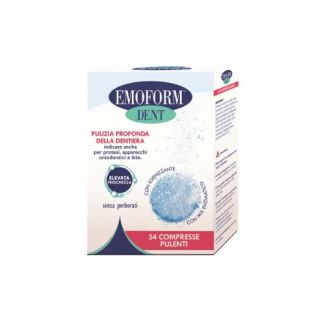 Emoform Dent per pulizia dentiere 54 Compresse