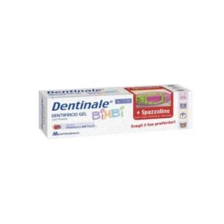 Dentinale Dentifricio Gel Bimbi + Spazzolino 0-6 Anni