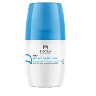 Bioclin pro deo active 48 ore deo roll-on per sudorazione da variazioni ormonali 50 ml