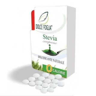 Dolce Foglia Stevia Dolcificante Naturale 100 compresse