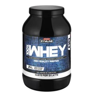 Enervit Gymline 100% Whey integratore di proteine al Fior di Latte 900 gr