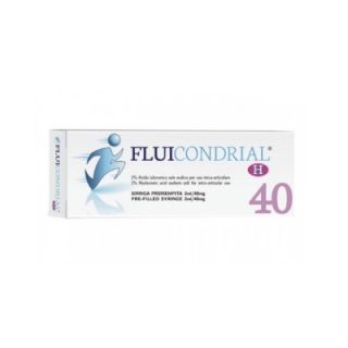 Fluicondrial H siringa preriempita contenente 2% di acido ialuronico