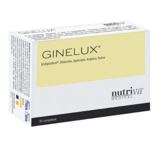 Ginelux integratore per contrastare i disturbi di ciclo mestruale e menopausa 30 compresse