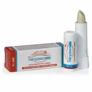 Herpaso Plus Stick Protettivo e Idratante Labbra Confezione 4,5 Ml