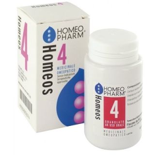 Homeos 4 Prodotto Omeopatico 50 Gr