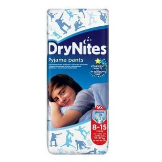 Huggies Drynites Boy Mutandina assorgente per Bambini da 27 a 57 Kg - 9 Pezzi **