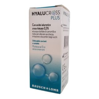 Hyalucross Plus Collirio Multidose Flacone 10 Ml **