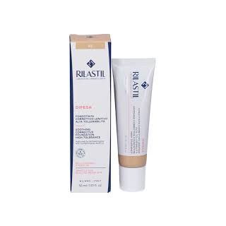 Rilastil Difesa - Fondotinta Correttivo Lenitivo colore 03, 30ml
