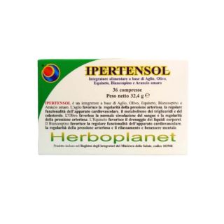 Herboplanet Ipertensol integratore alimentare 36 Compresse
