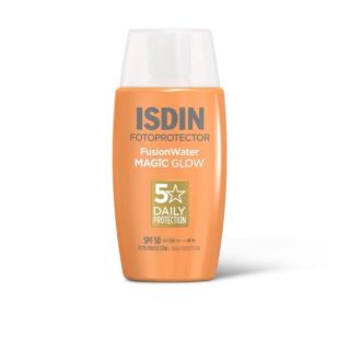 ISDIN Fotoprotector Fusion Water Magic Glow Protezione Solare Viso Ultraleggera SPF50 50 ml