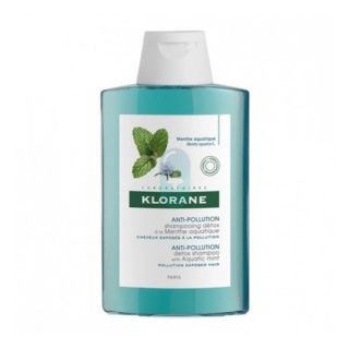 Klorane Shampoo Detox Anti-Inquinamento Menta Acquatica 400 ml