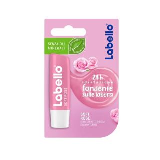Labello Soft Rose Stick Labbra Idratante 5.5 ml