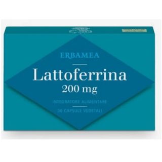 Erbamea LATTOFERRINA 200 MG integartore alimentare 30 capsule vegetali