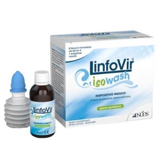 Linfovir Isowash Soluzione Salina Isotonica 8 Flaconi da 60 Ml **
