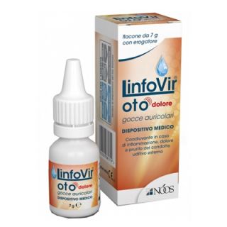 Linfovir oto dolore gocce auricolari 7 gr **