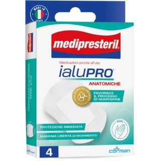 Medipresteril Ialupro Medicazione Anatomica Braccia 7,5x10cm 4 Pezzi **