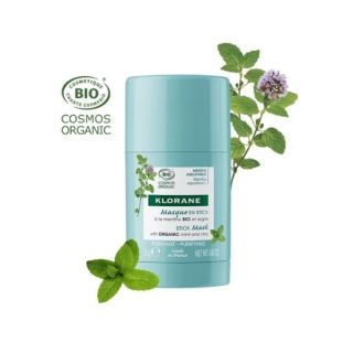 Klorane Maschera purificante Bio stick alla menta e all'argilla 25 gr